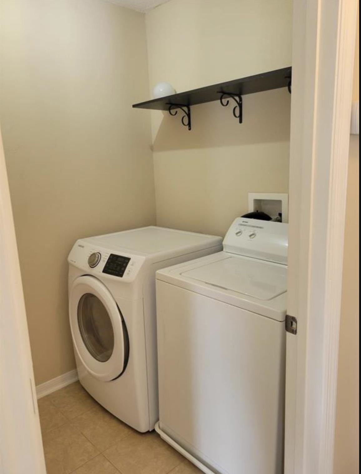5 Rachel Court St. Augustine, FL 32080 - Photo 13 of 15 a utility room with dryer and washer