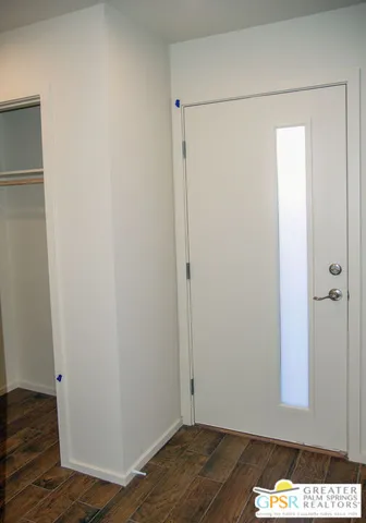 a view of a small space