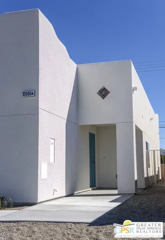 a view of a door of the house