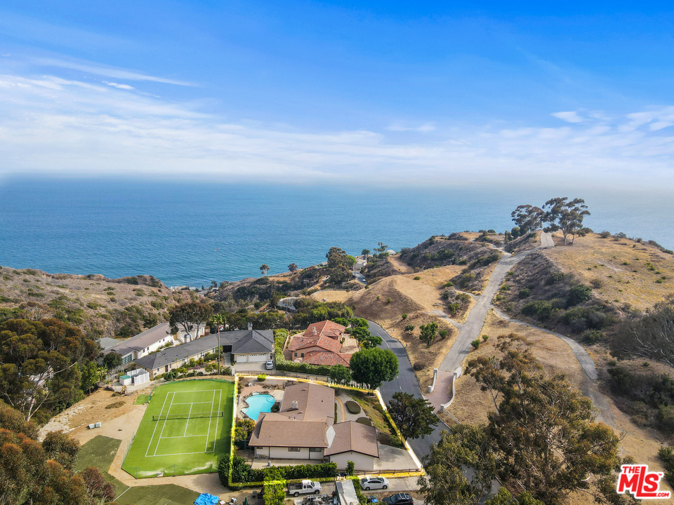 20734 Las Flores Mesa Drive Malibu, CA 90265 - Photo 23 of 23 an aerial view of residential houses with outdoor space