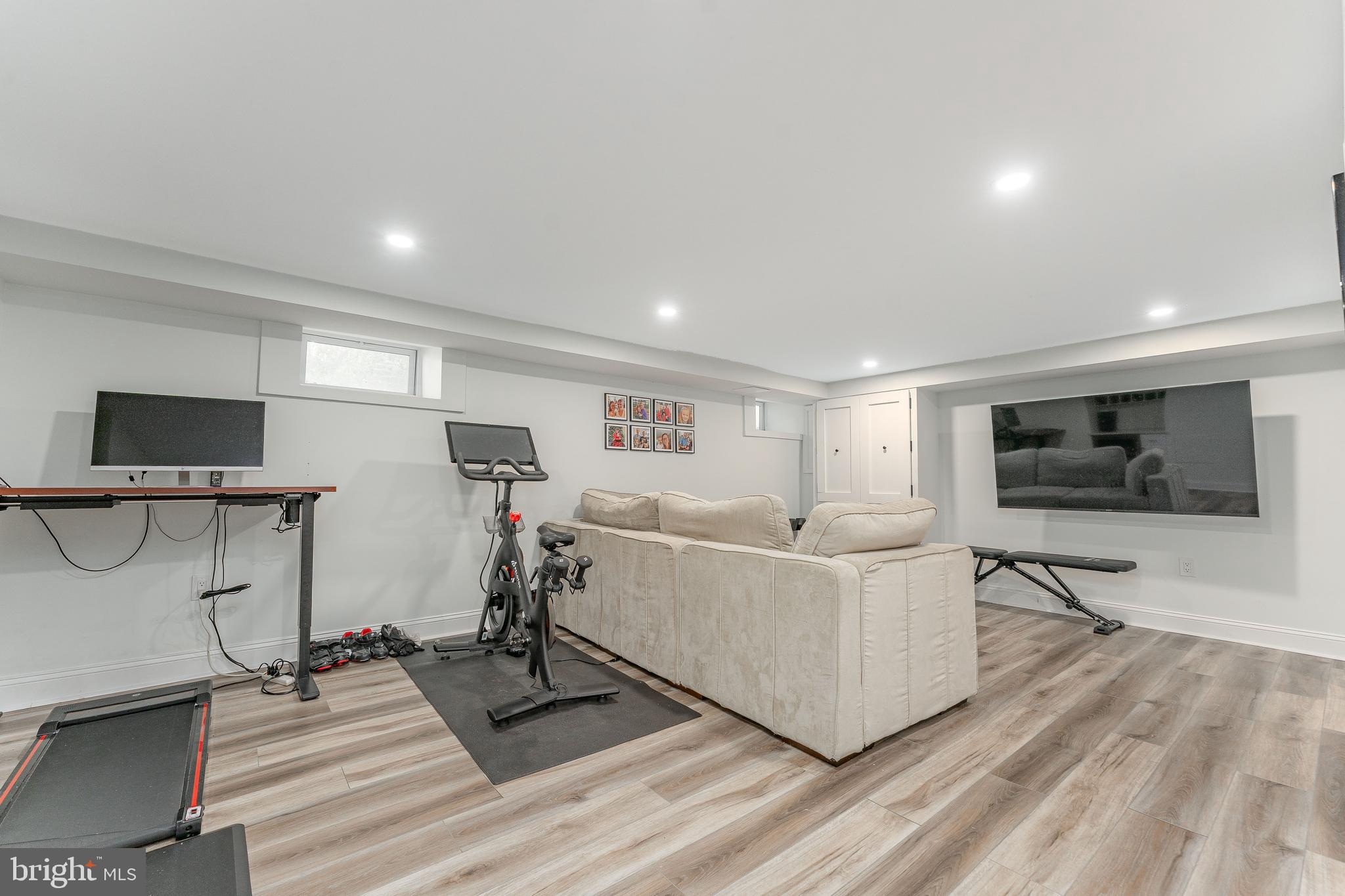 111 Harrogate Road Wynnewood, PA 19096 - Photo 45 of 60 a living room with furniture and a flat screen tv