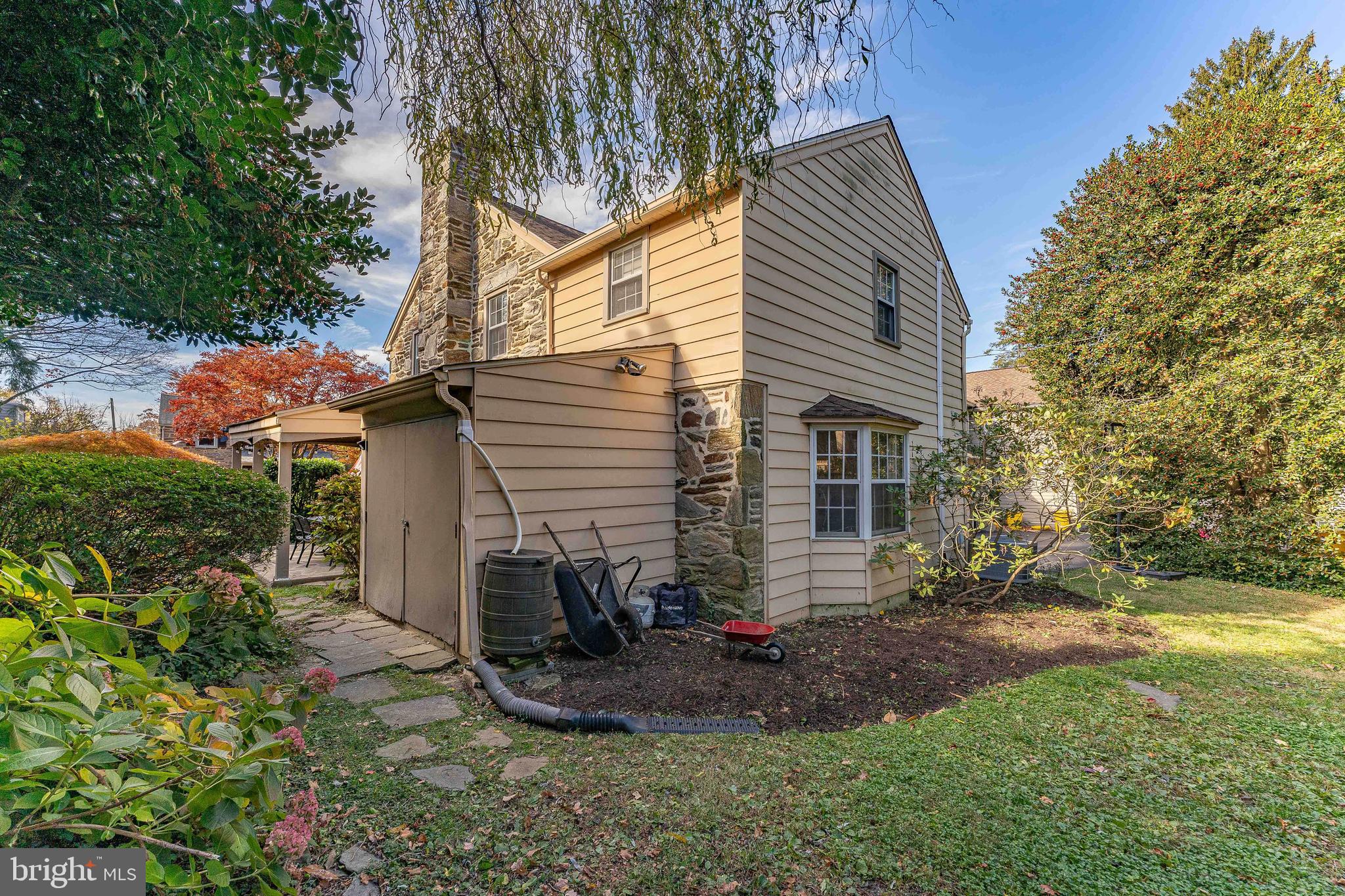 111 Harrogate Road Wynnewood, PA 19096 - Photo 56 of 60 a view of a house with backyard and a tree