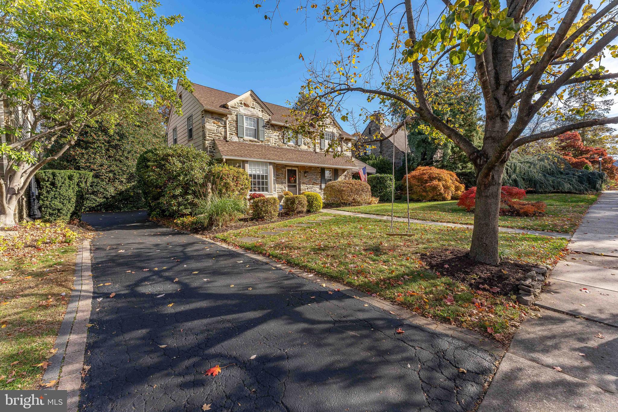 111 Harrogate Road Wynnewood, PA 19096 - Photo 60 of 60 a view of a big house with a yard