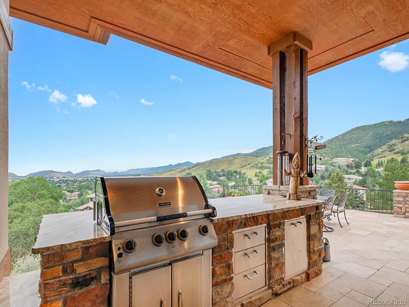16285 Sandstone Drive Morrison, CO 80465 - Photo 13 of 47 a view of outdoor space with seating area