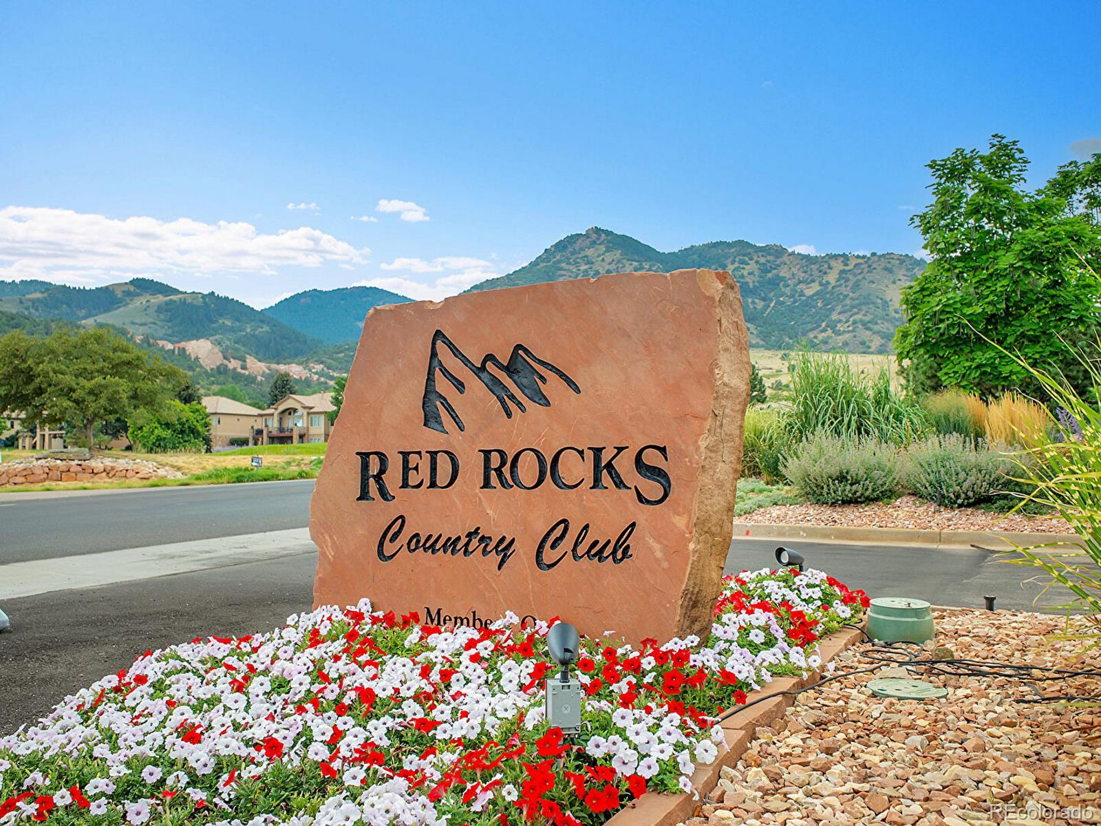 16285 Sandstone Drive Morrison, CO 80465 - Photo 43 of 47 a sign on the side of the road