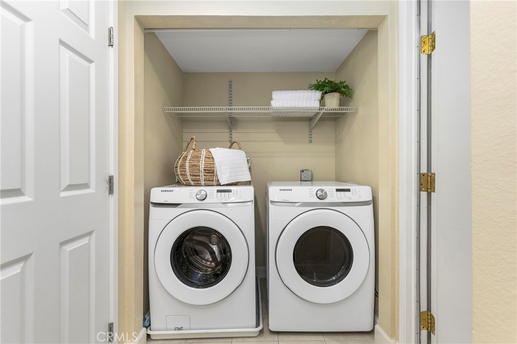 249 Mountain Court Brea, CA 92821 - Photo 11 of 37 a utility room with dryer and washer
