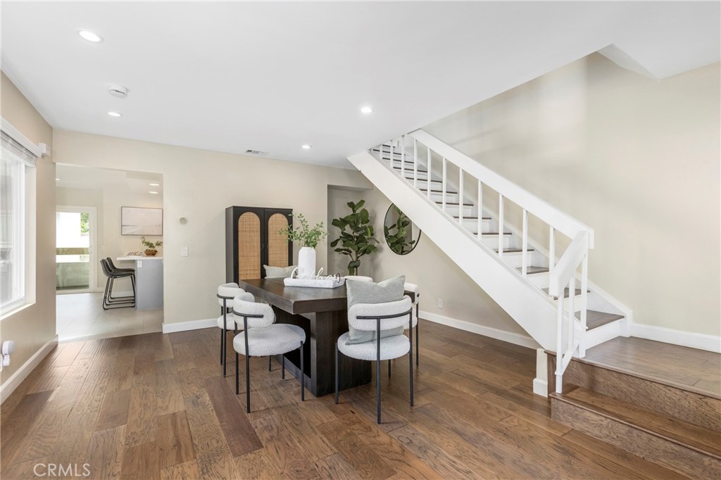 249 Mountain Court Brea, CA 92821 - Photo 6 of 37 a dining room with furniture entryway and wooden floor