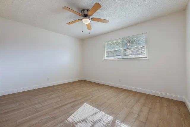 wooden floor in an empty room