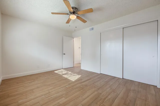 wooden floor in an empty room