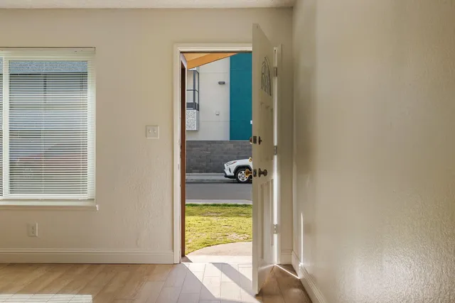 a view of a bathroom that has a sink