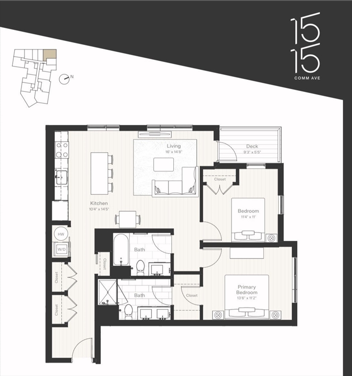 1515 Commonwealth Avenue, Unit 806 Boston, MA 02135 - Photo 22 of 22