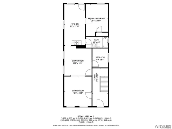 $1,350 | 385 7th Street, Buffalo, NY 14201