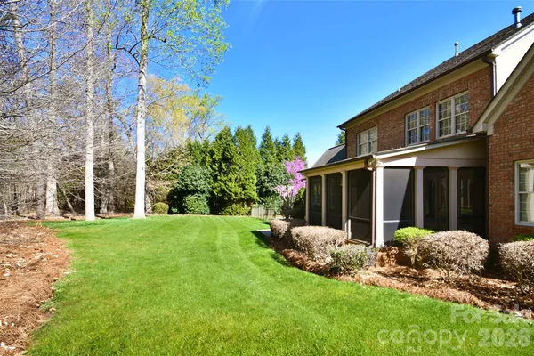 front view of a house with a big yard