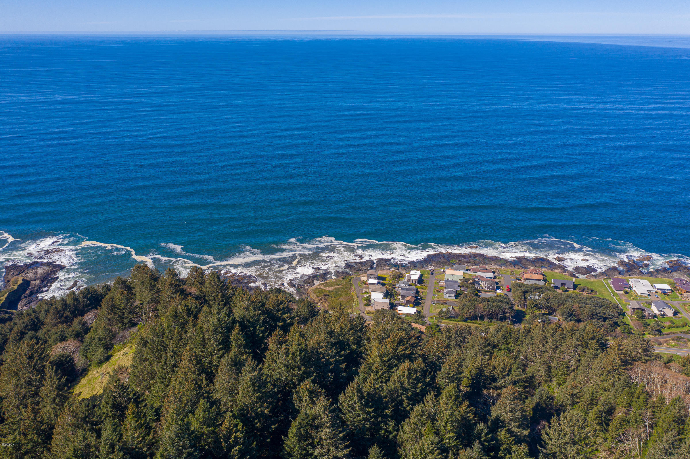 100 East Windy Way Yachats, OR 97498 - Photo 1 of 6 Aerial of Lot & View