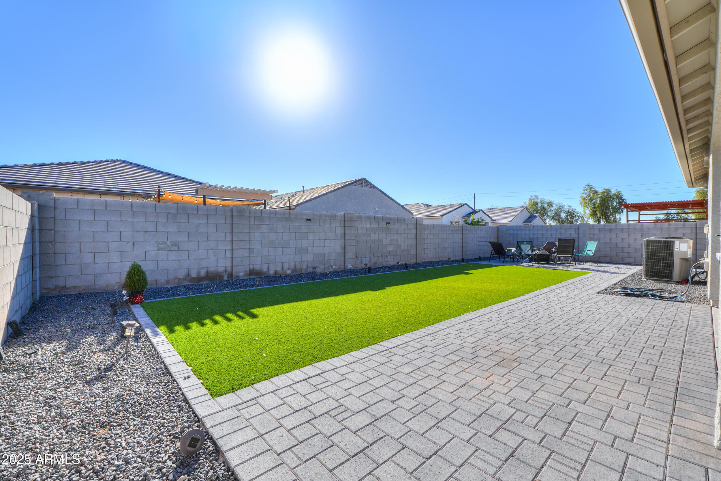 44583 West Palo Olmo Road Maricopa, AZ 85138 - Photo 39 of 43 Extended patio with pavers