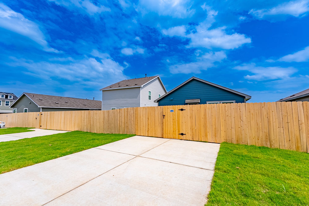 126 Avre Loop Kyle, TX 78640 - Photo 20 of 20 a view of a backyard