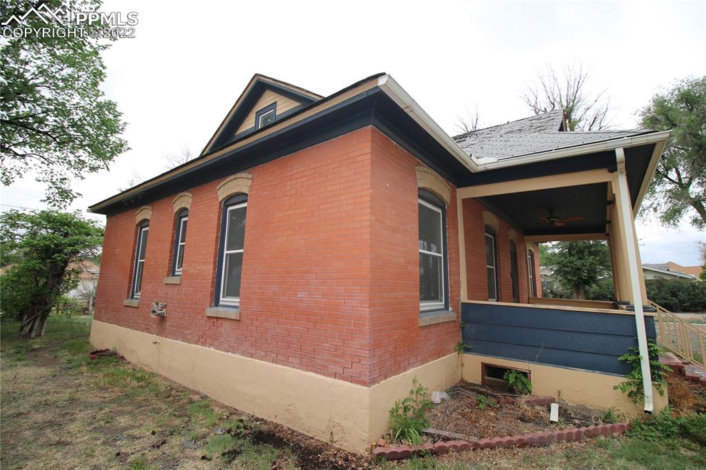 604 South Main Street Fowler, CO 81039 - Photo 47 of 50 a front view of a house with garden