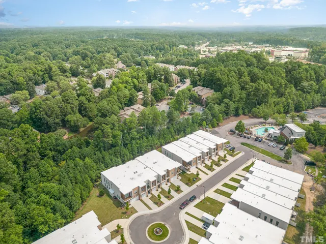 a view of a terrace with a yard