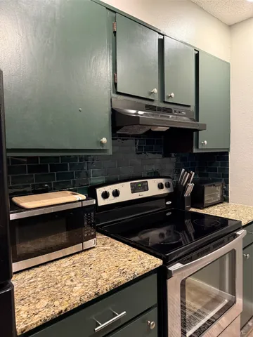 a close view of stove top oven