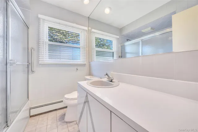 a bathroom with a sink and a toilet