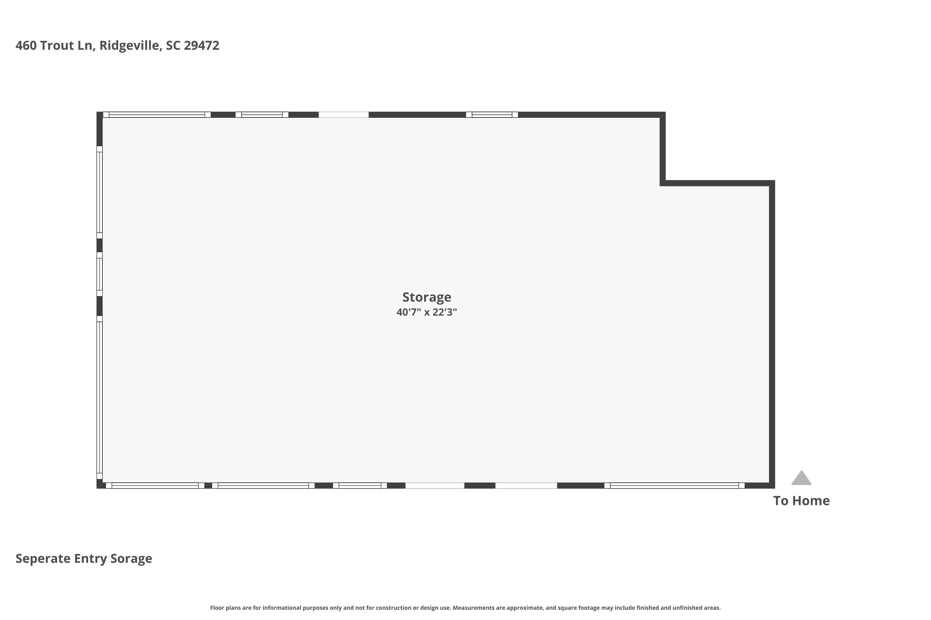 460 Trout Lane Ridgeville, SC 29472 - Photo 45 of 77 Seperate-Entry-Sorage