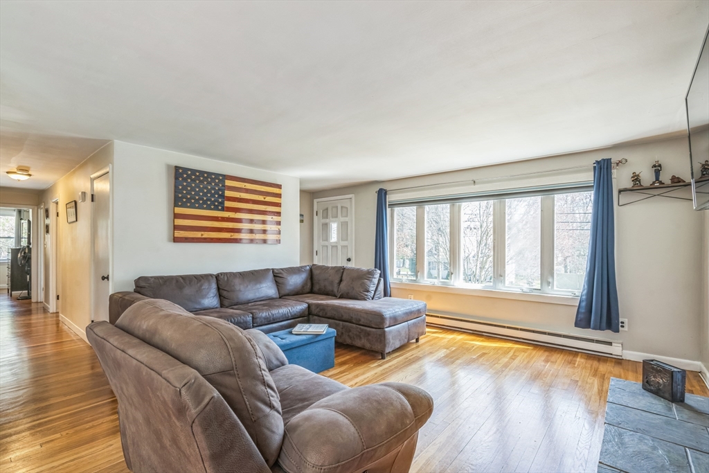 156 Andover Road Billerica, MA 01821 - Photo 10 of 22 a living room with furniture and a large window
