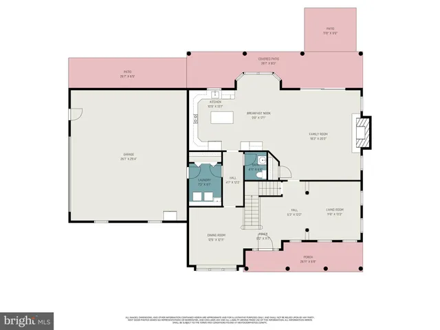 an aerial view of a kitchen