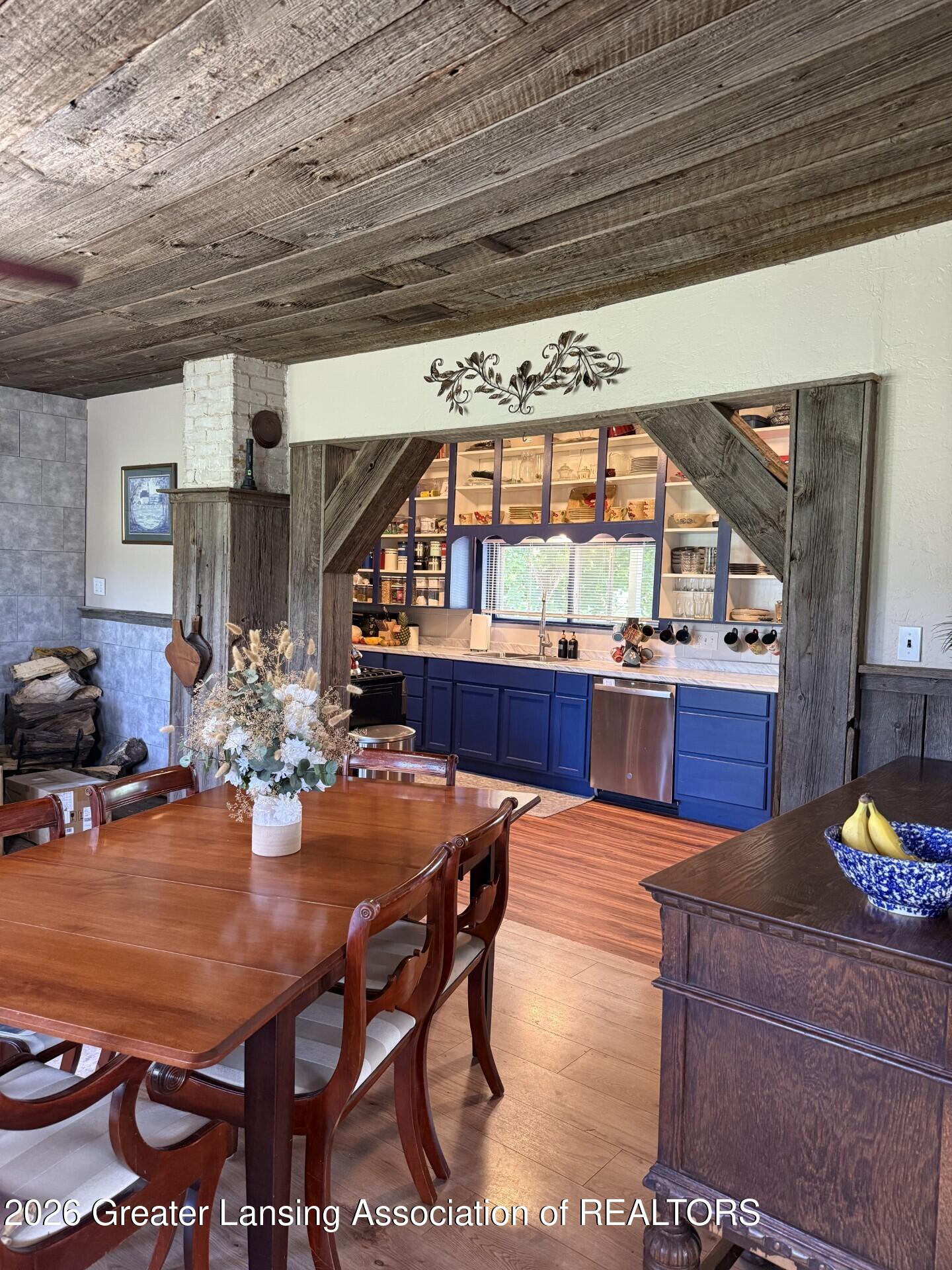 6658 Old State Road Whittemore, MI 48770 - Photo 8 of 22 Dining to Kitchen