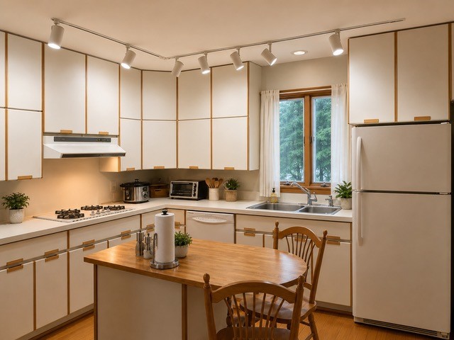 217 4th Street Providence, RI 02906 - Photo 29 of 32 The spacious kitchen includes high ceilings and abundant cabinetry