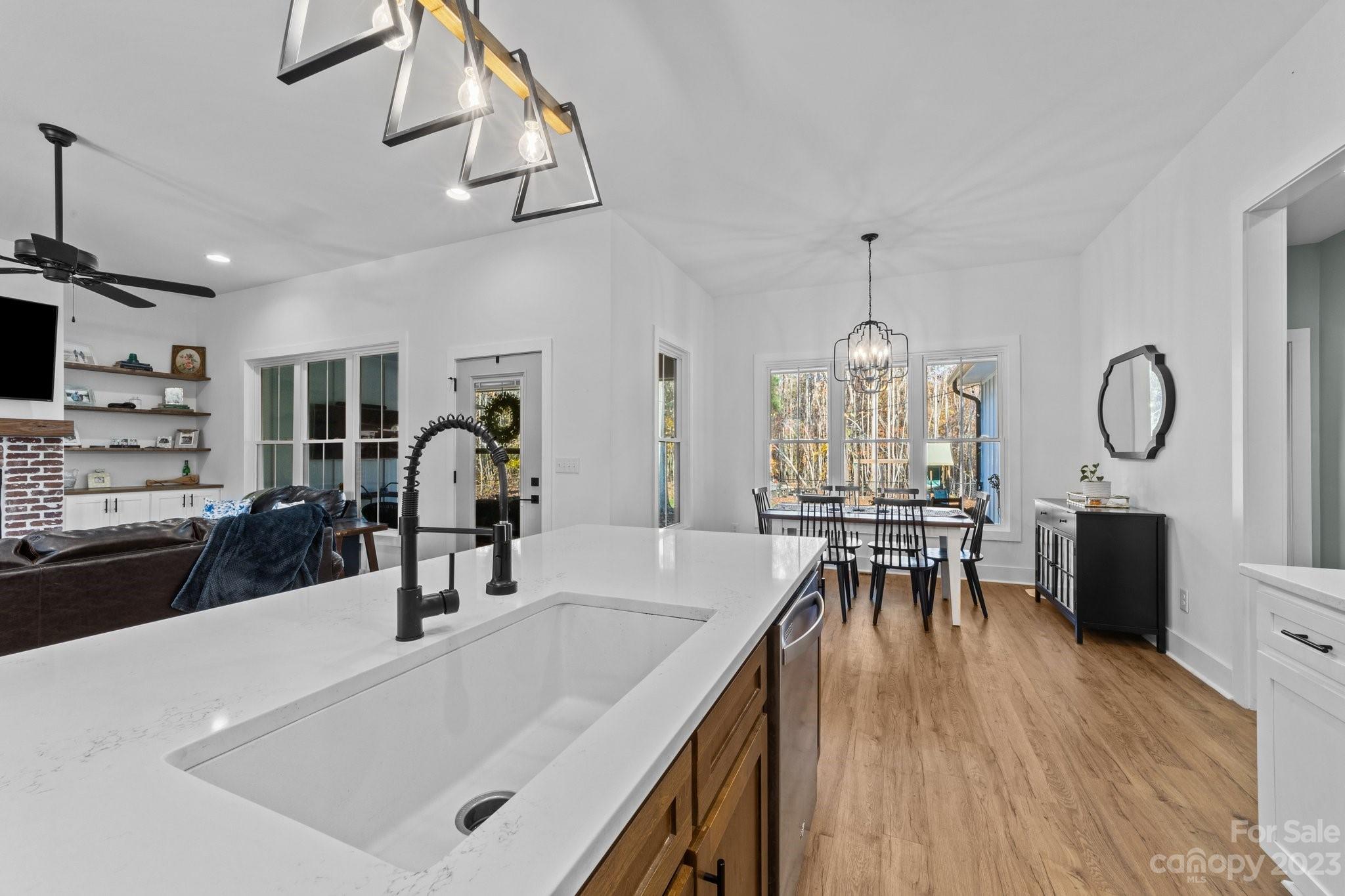 1490 Agner Road Salisbury, NC 28146 - Photo 15 of 47 a view of a kitchen and dining room