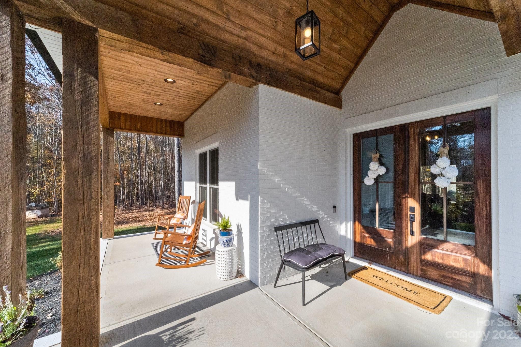 1490 Agner Road Salisbury, NC 28146 - Photo 3 of 47 a view of a porch with furniture