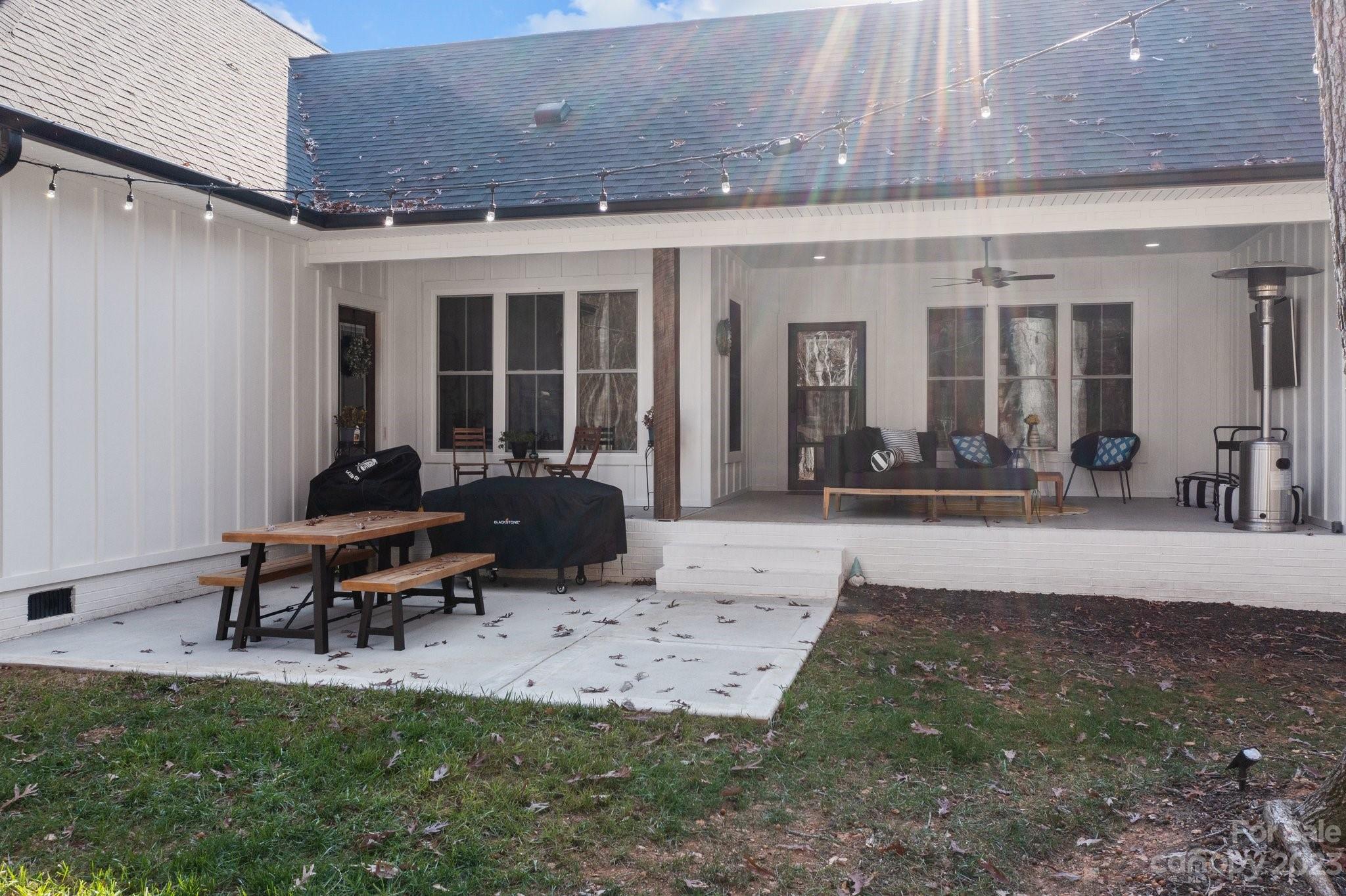 1490 Agner Road Salisbury, NC 28146 - Photo 38 of 47 a building outdoor space with patio furniture and garden