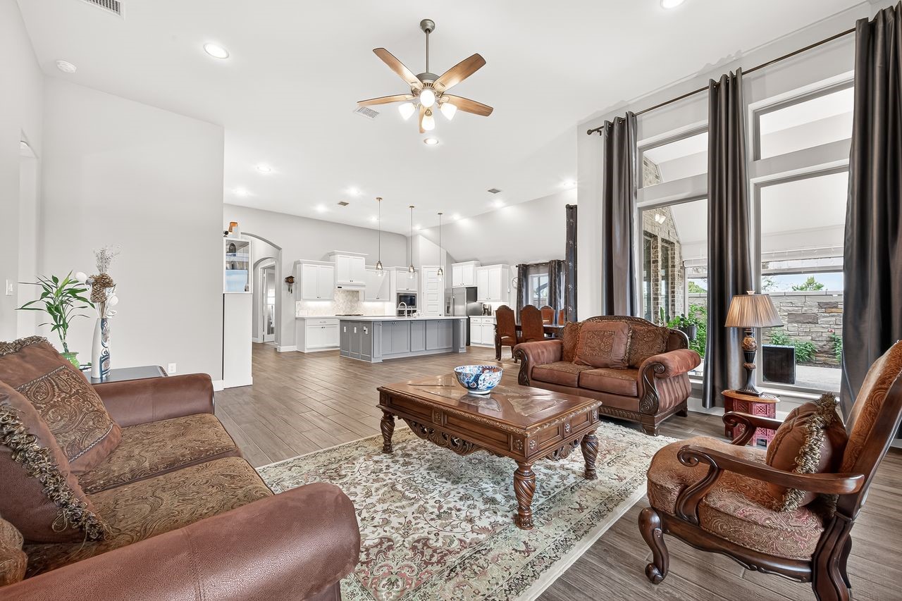 29730 Smoky Ridge Road Fulshear, TX 77441 - Photo 29 of 29 Enjoy the soaring ceilings and this perfect open floor plan