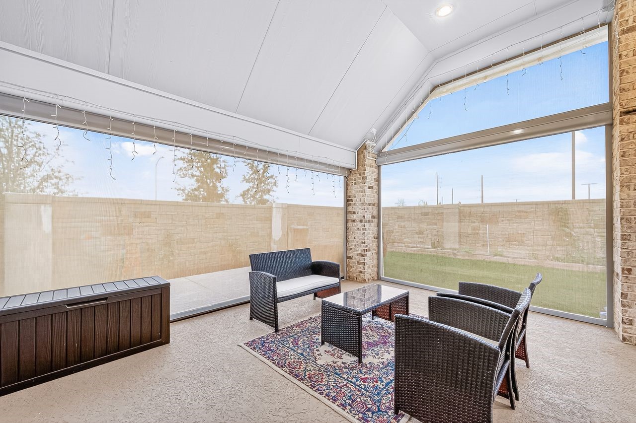29730 Smoky Ridge Road Fulshear, TX 77441 - Photo 23 of 29 Here you see the shades down and the created space to enjoy