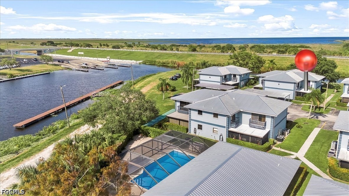 707 Hoover Dike Road, Unit 904 Clewiston, FL 33440 - Photo 3 of 41 a view of a city with an ocean view