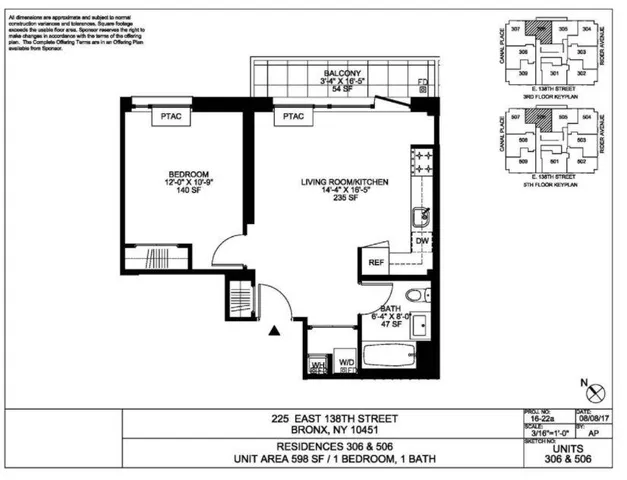$450,000 | 225 East 138th Street, Unit 506 | Mott Haven