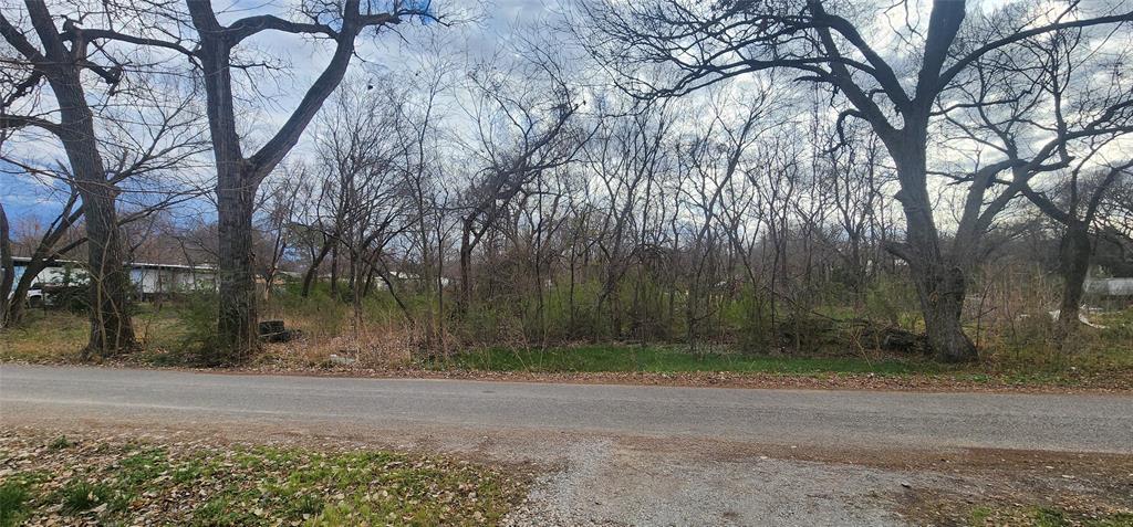 7141 Rucker Street Azle, TX 76020 - Photo 4 of 6 a view of a yard with a tree