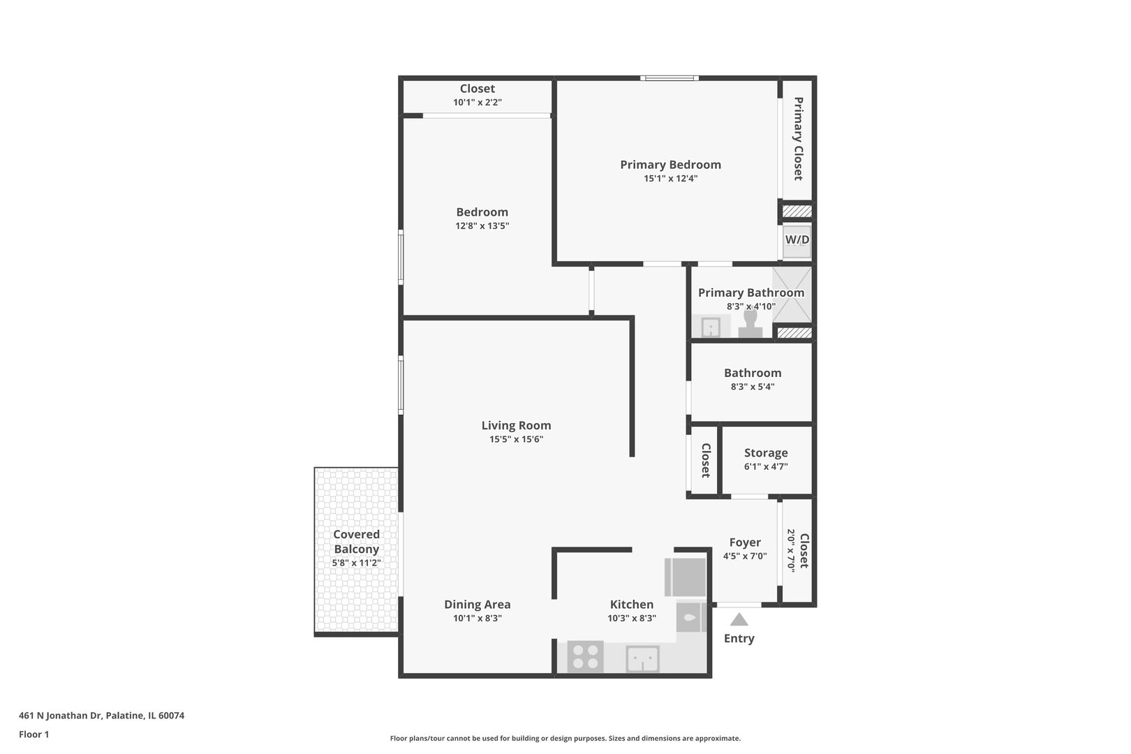 461 North Jonathan Drive, Unit 202 Palatine, IL 60074 - Photo 23 of 23