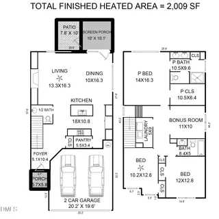 $485,000 | 111 Velten Ridge Drive, Durham, NC 27713