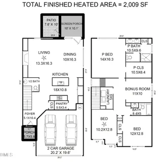$485,000 | 111 Velten Ridge Drive, Durham, NC 27713