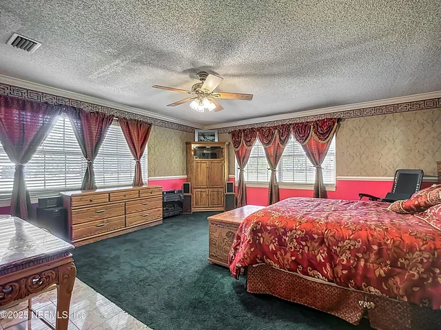 a view of a room with furniture