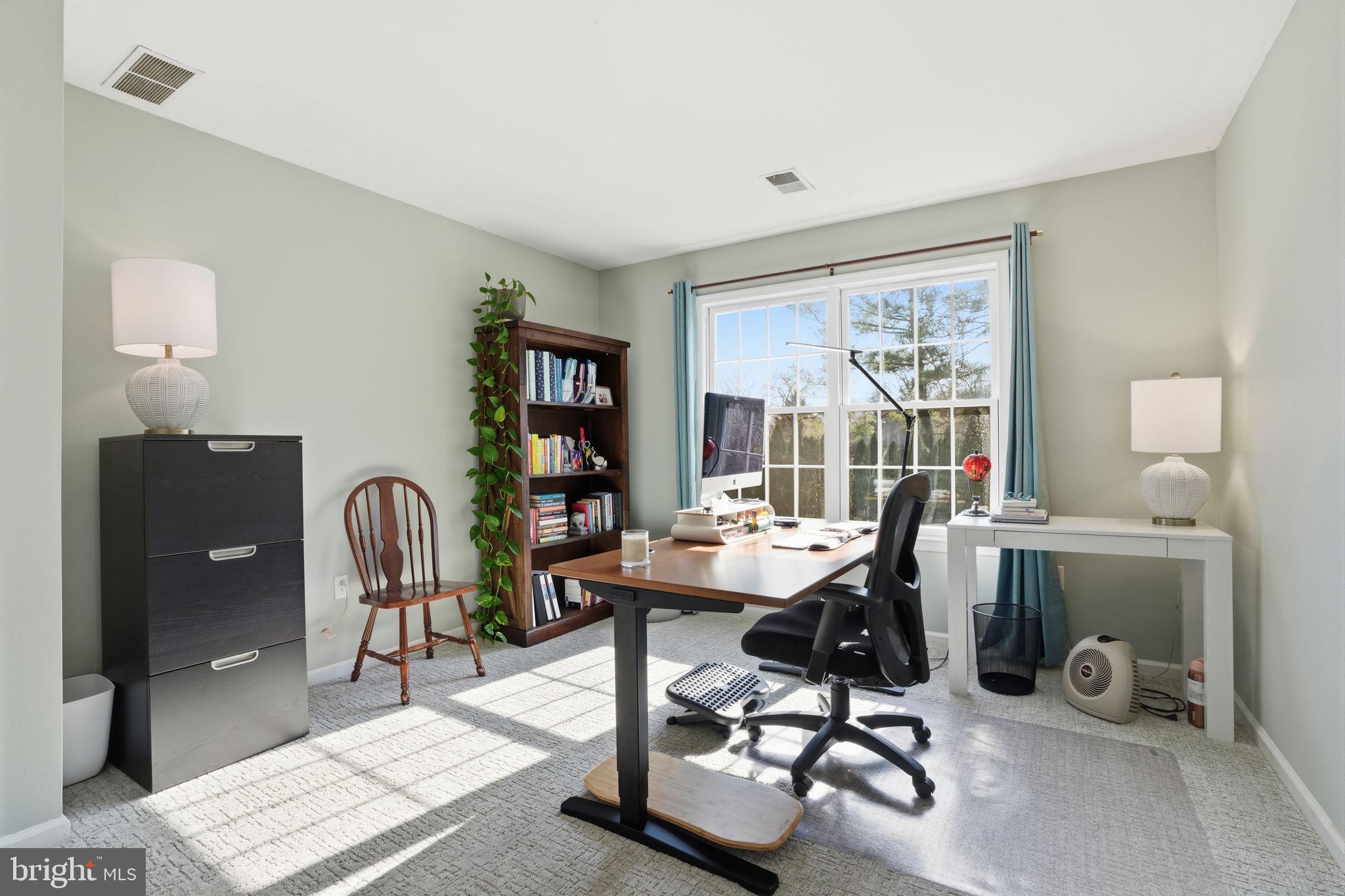 2840 West Fox Chase Circle Doylestown, PA 18902 - Photo 29 of 47 a view of a workspace with furniture and a window