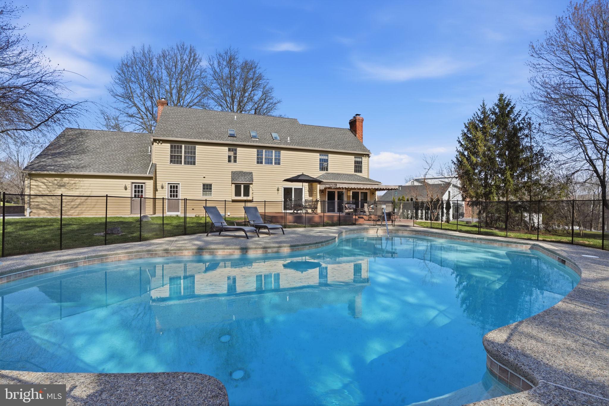 2840 West Fox Chase Circle Doylestown, PA 18902 - Photo 37 of 47 a view of a house with swimming pool