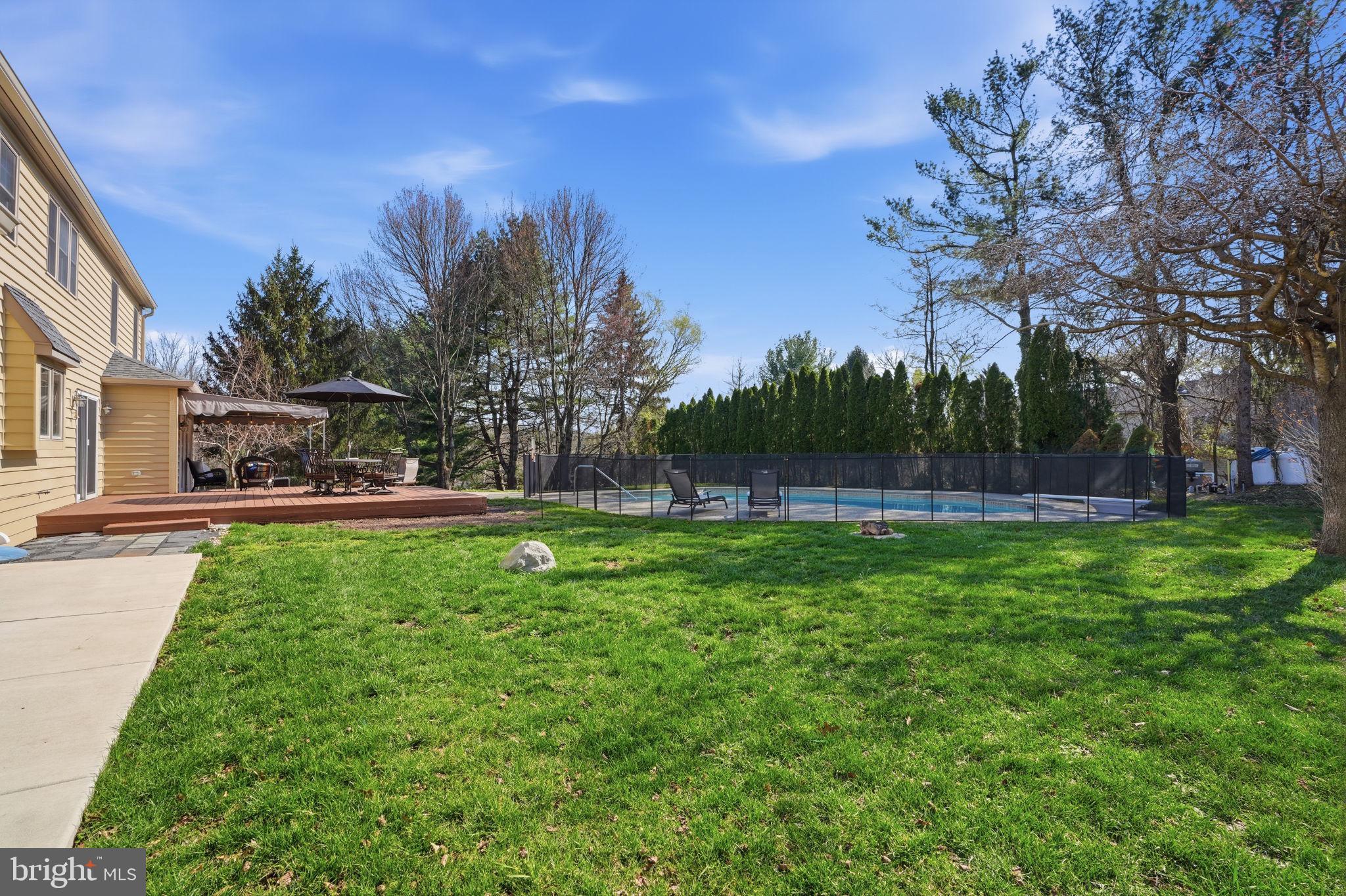 2840 West Fox Chase Circle Doylestown, PA 18902 - Photo 40 of 47 a view of backyard with green space