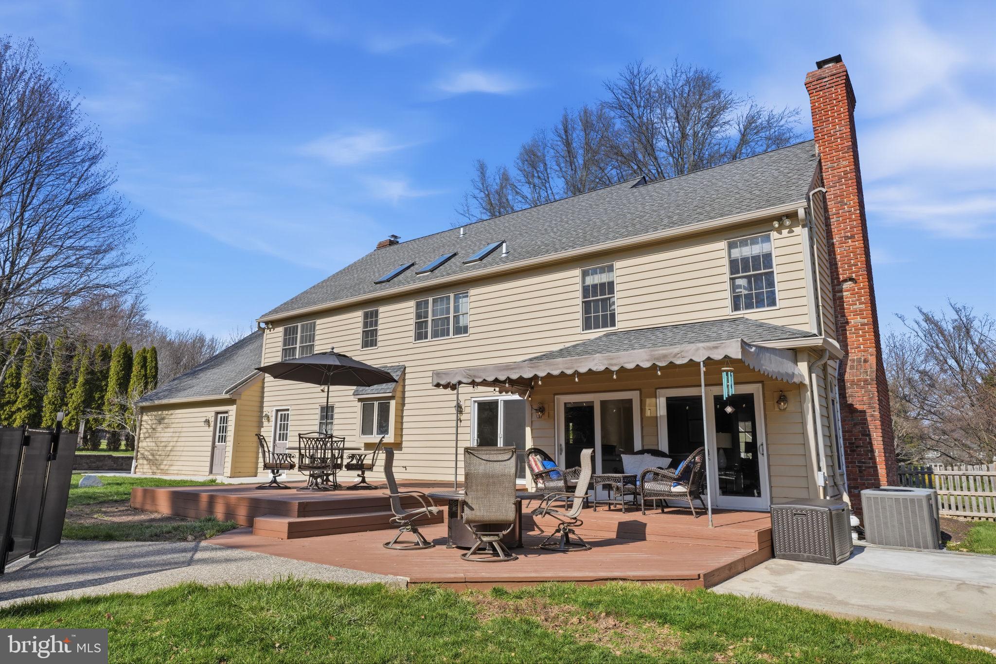 2840 West Fox Chase Circle Doylestown, PA 18902 - Photo 44 of 47 a view of a house with backyard porch and sitting area