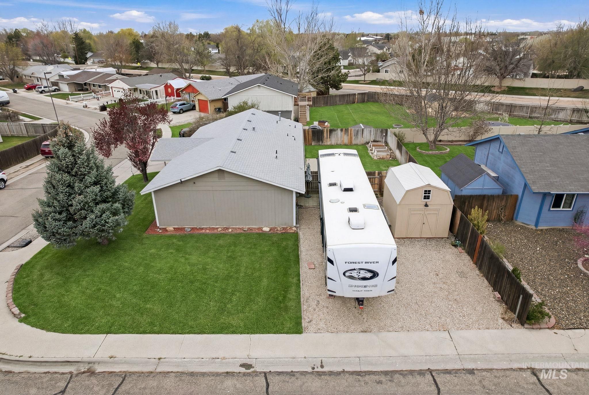 598 Easy Street Kuna, ID 83634 - Photo 3 of 50 Aerial view of residential area