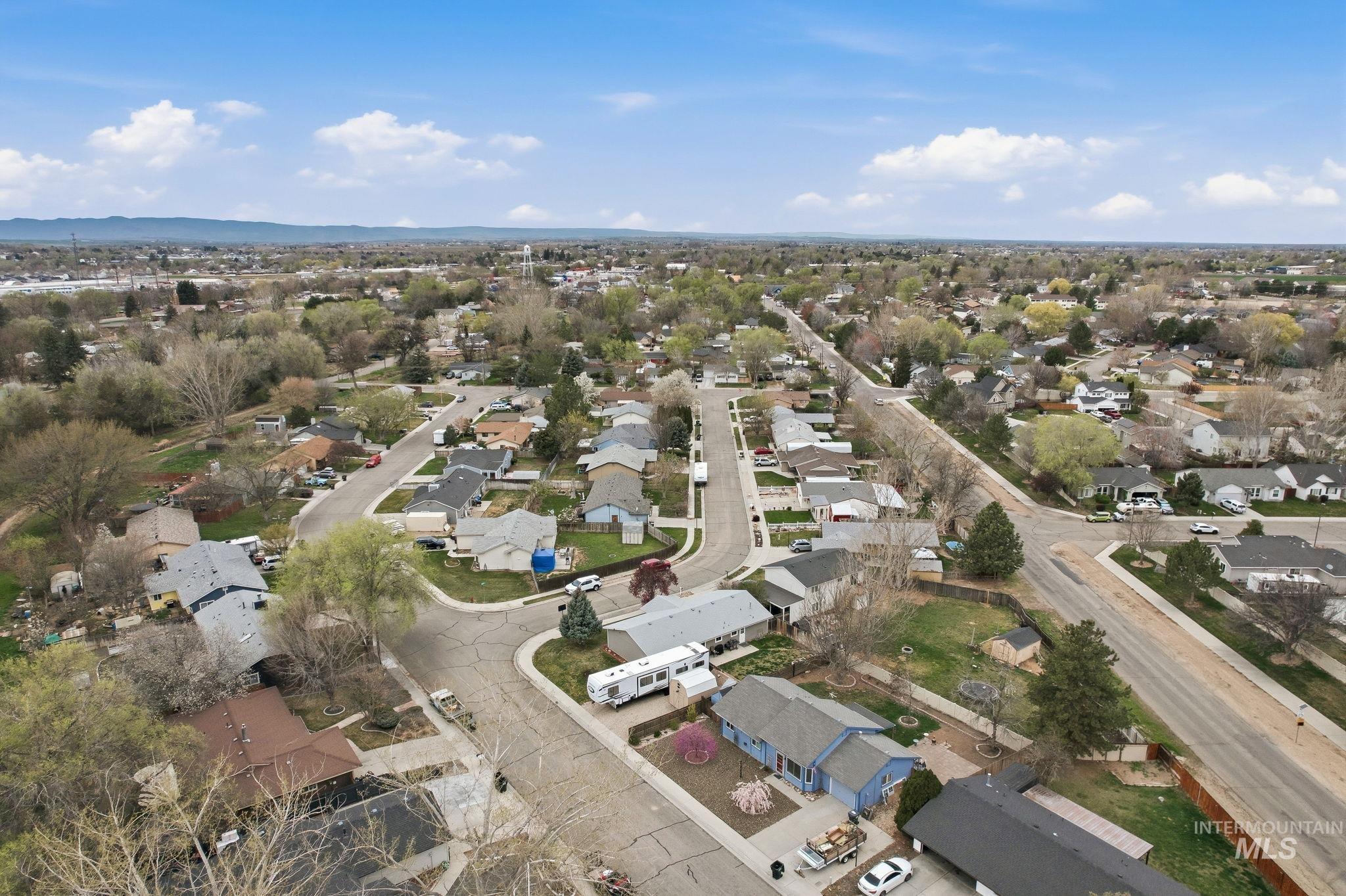 598 Easy Street Kuna, ID 83634 - Photo 49 of 50 Aerial perspective of suburban area