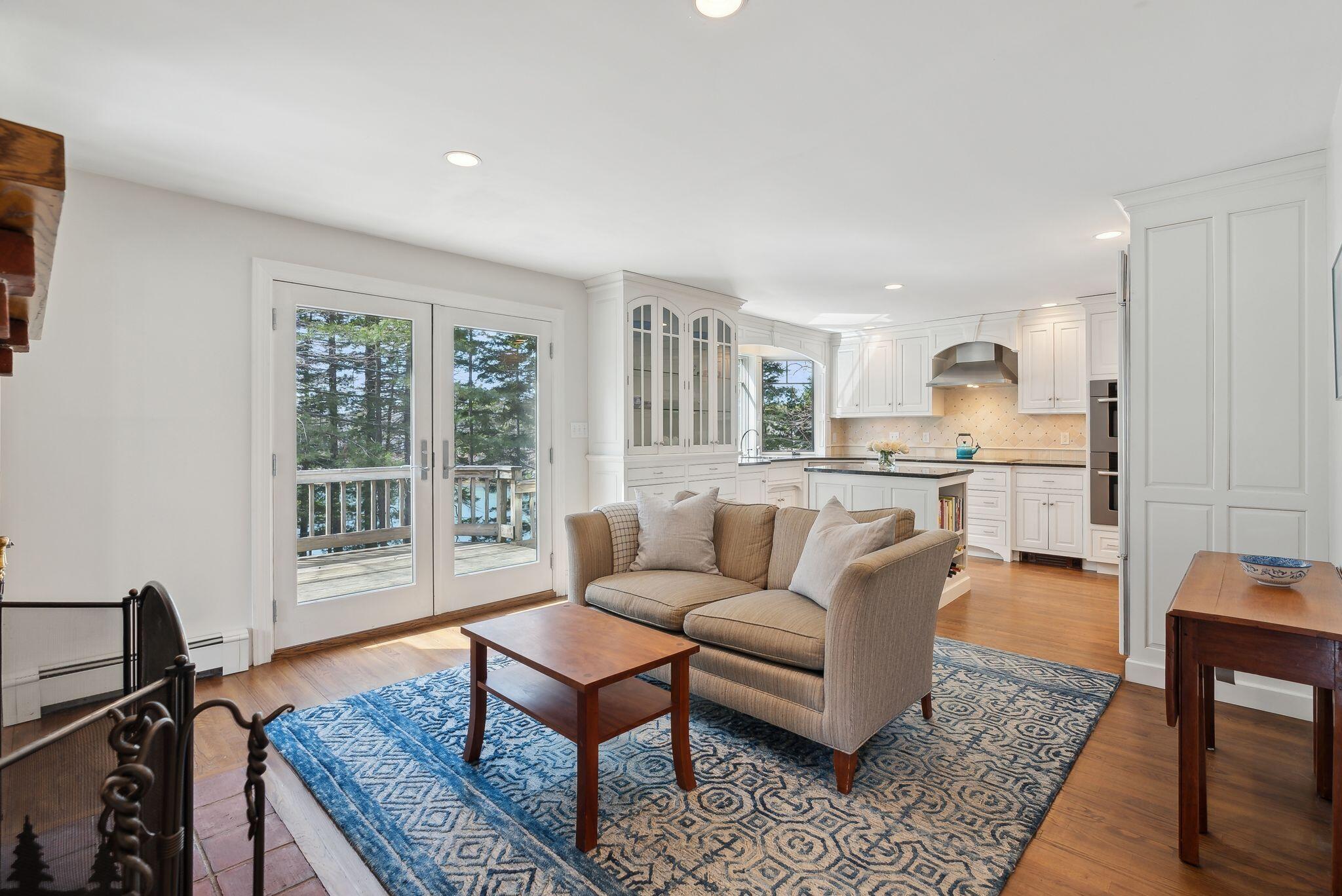 56 Headland Road Harpswell, ME 04079 - Photo 18 of 61 Sitting Room/Kitchen