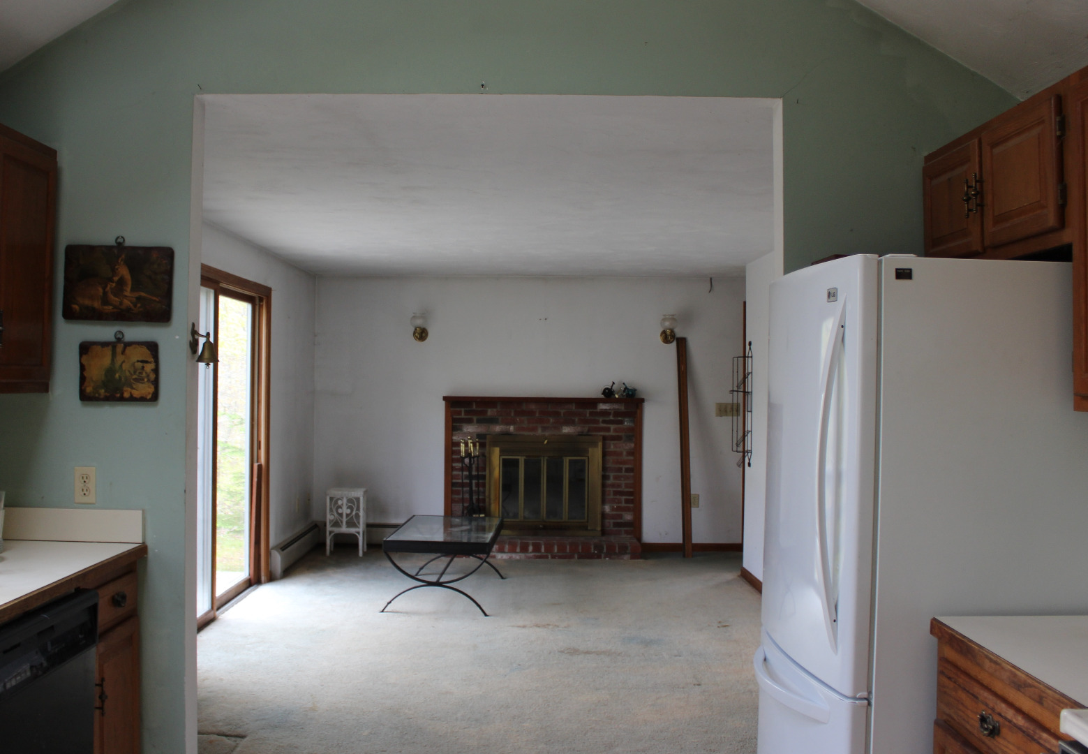 5 Pamela Way Edgartown, MA 02539 - Photo 12 of 12 a view of a livingroom with a fireplace