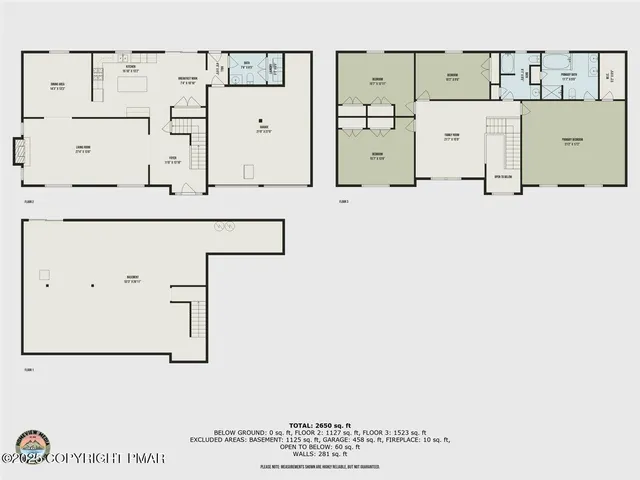 a kitchen with a refrigerator and white cabinets